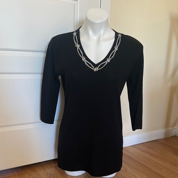 Swarovski Crystal Solo Top Like New - Picture 1 of 11